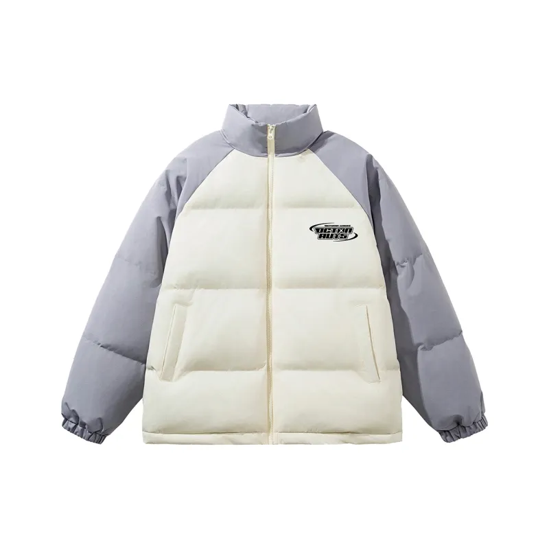 Small Columns Under The Sea Puffer Jacket Unisex-4
