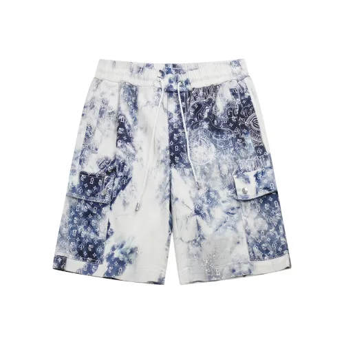 PP.GOLDEN Denim Shorts Men's Blue White