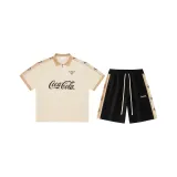 Clothing Sets (Light Apricot Top+Black Pants)