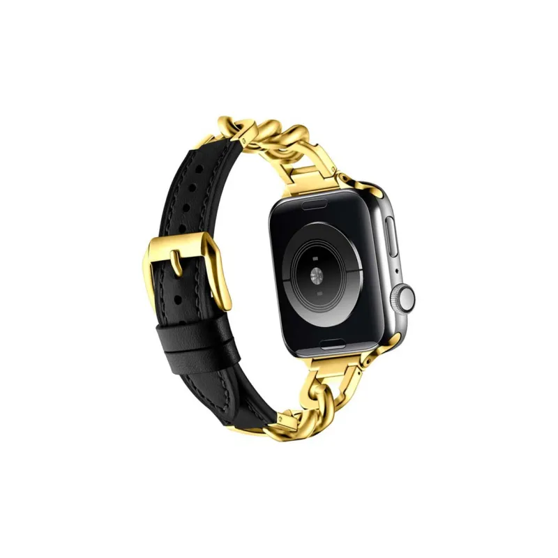 ZHENGGUANG Watch Band Apple Compatibility Genuine Leather Material-37