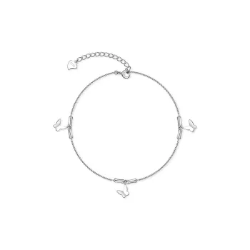Qing Yi 925 Sterling Silver Anklets Women's