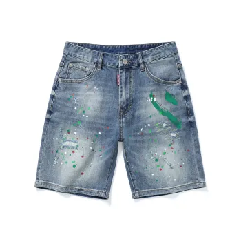 SANTASTIC Denim Shorts Men's Blue