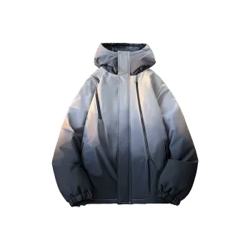 WARRIOR Ride The Wind And Waves Series Puffer Jackets Unisex