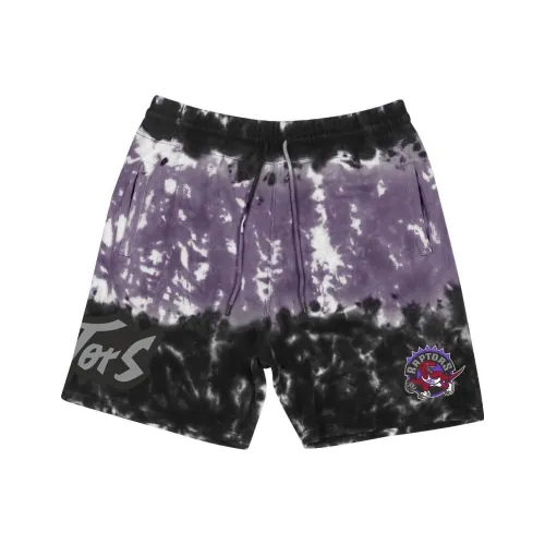 Mitchell Ness Casual Shorts Men Purple