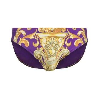 VERSACE Swimming Shorts Men Purple