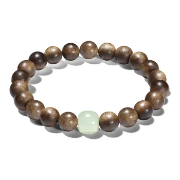 PUTUOSHANWENCHUANG Agarwood Bracelets Unisex