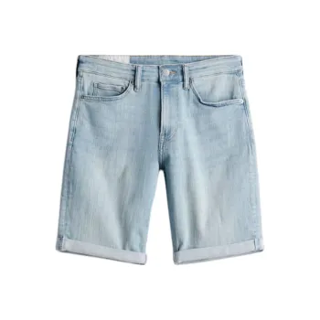H&M Denim Shorts Men's Light Denim Blue