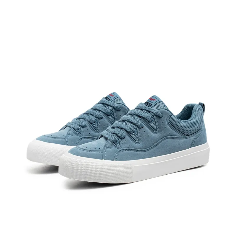 WELKIN&WZWJ Low Top Skateboard Shoes Men's Haze Blue-2