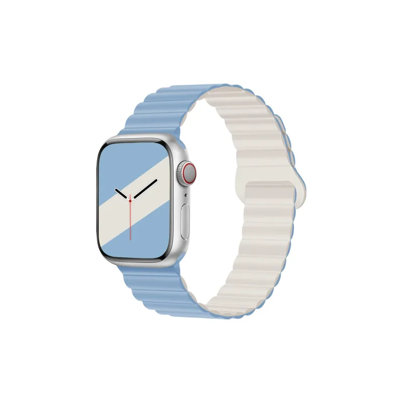 SOUTU Watch Band Apple Compatibility 38/40/41/42/44/45/49mm Silicone Material-11