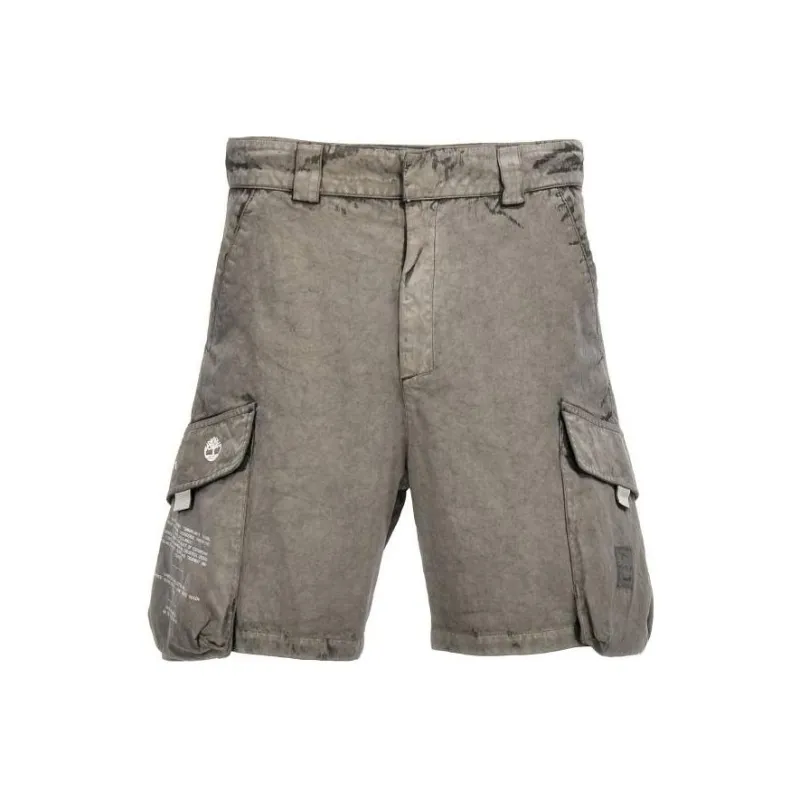 A COLD WALL* X Timberland Mid weight Cargo Shorts-0