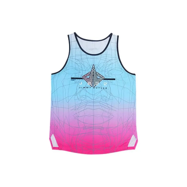 LiNing Basketball Jerseys Unisex Blue-0