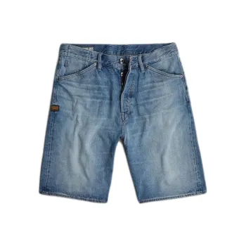 G STAR RAW Denim Shorts Men's Light Blue