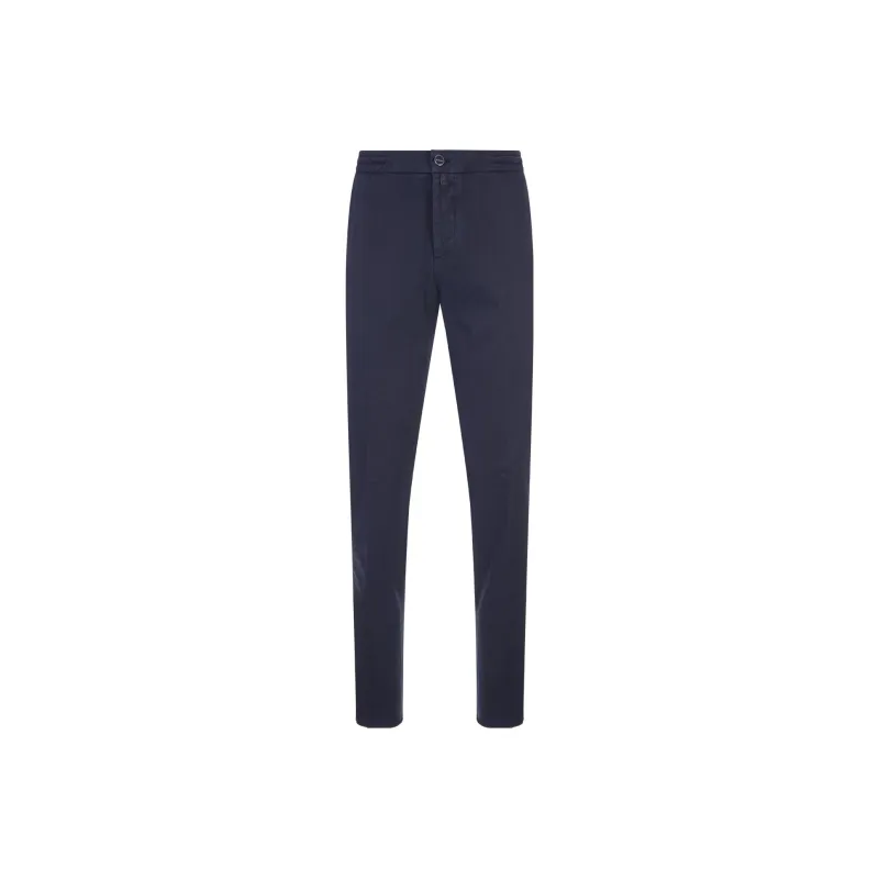 KITON Low rise Tapered leg Trousers-0