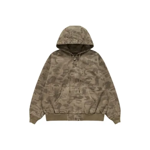 A BATHING APE X KidSuper Solid Camo Jacquard Jacket