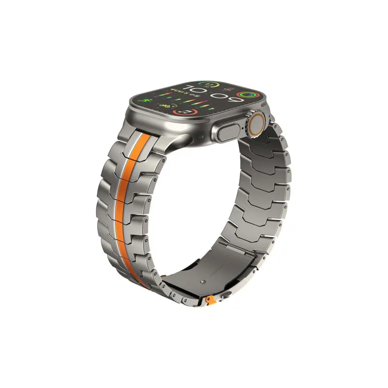 ZHENGGUANG Watch Band Apple Compatibility Metal-4