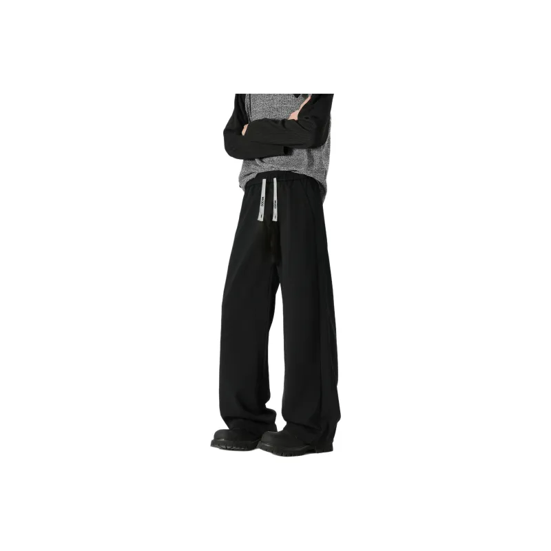 WKOOG Casual Pants Unisex Black-0