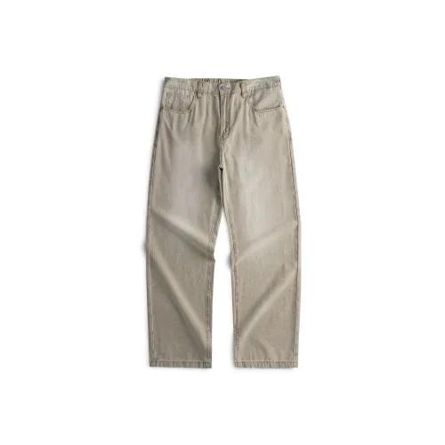 98SQUID Jeans Unisex White