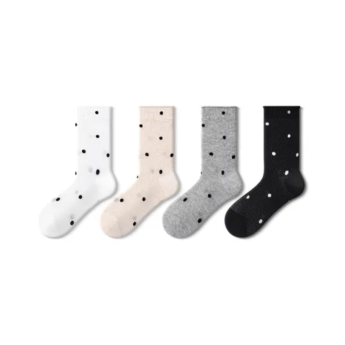 JKN Mid Calf Socks Women's Combo Set