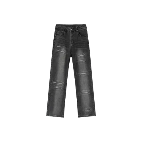 PILOTDRAGON P&D 24FW Jeans Unisex Dark Gray