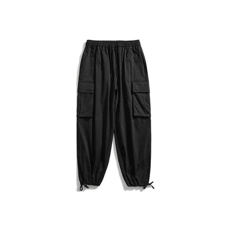 MONTVOO Casual Pants Men's Z93 Black-0