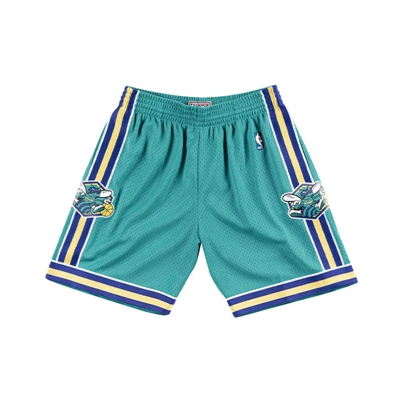 Mitchell & Ness Basketball Shorts Men's Blue Green-0