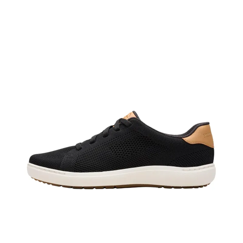 Clarks Nalle Walk Breathable Low Top Casual Shoes Women's Black-0