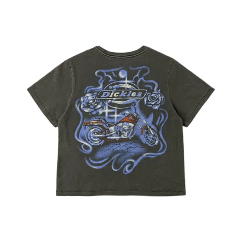 Dickies x HALEI,LIANMINGKUAN SS25 T Shirt Women's Black-1