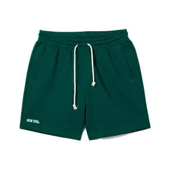 New Era Casual Shorts Men Green