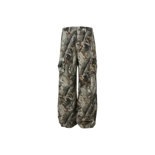 MADE EXTREME Casual Pants Unisex Camouflage