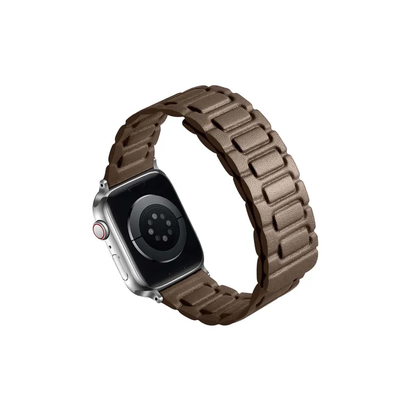 ZHENGGUANG Watch Band Apple Compatibility Genuine Leather Material-2