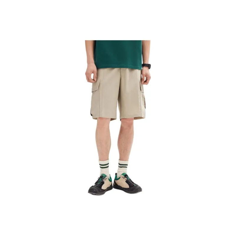 PEACEBIRD Cargo Shorts Men's Khaki-0