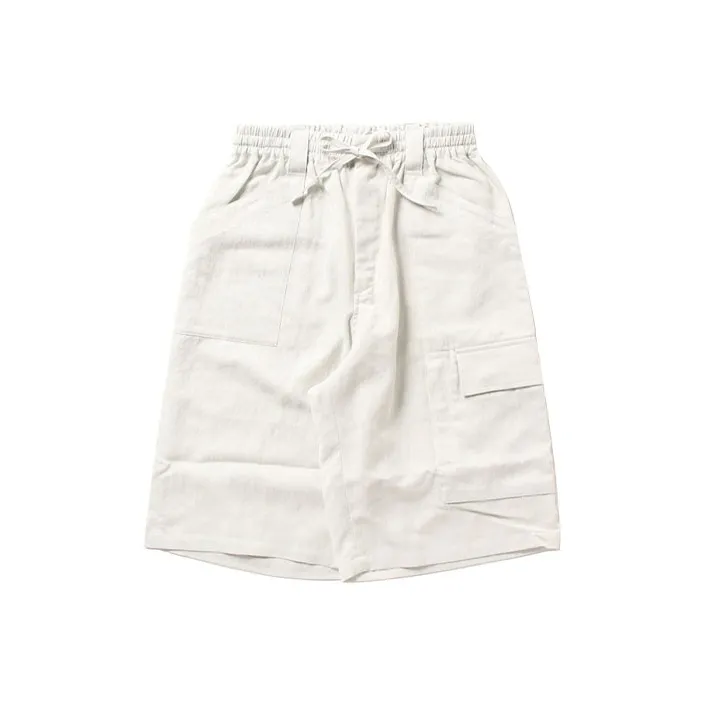 Y-3 X Adidas Drawstring Bermuda Shorts-0