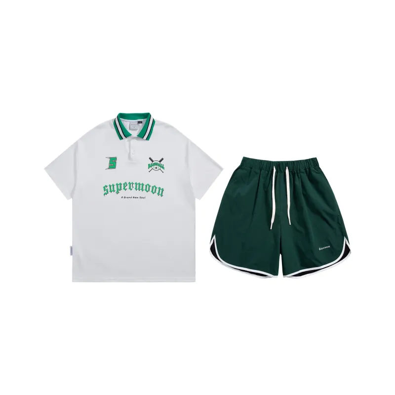 SUPERMOON Loose Fit Shorts Unisex-18