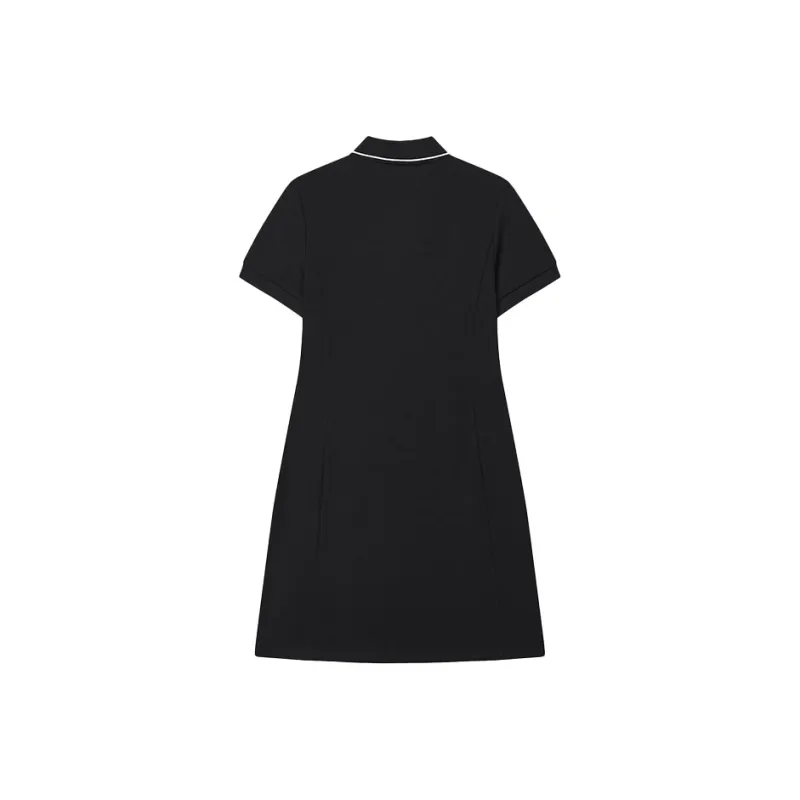 FILA ORIGINALE Short Sleeved Dress Women's Jet Black BK-1