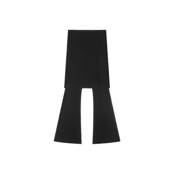 A Chock Casual Pants Unisex Black