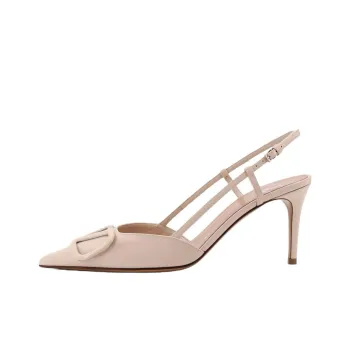 Valentino VLogo Signature Pointed Toe Slingback Pumps
