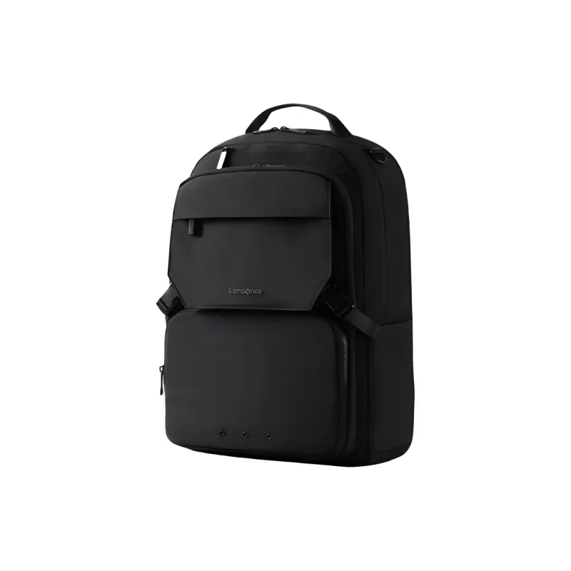 SAMSONITE Fabric Backpack Medium Size Unisex Black-1