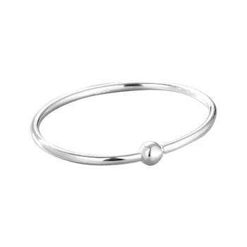 VIVIWELL S925 Silver Bangles Unisex