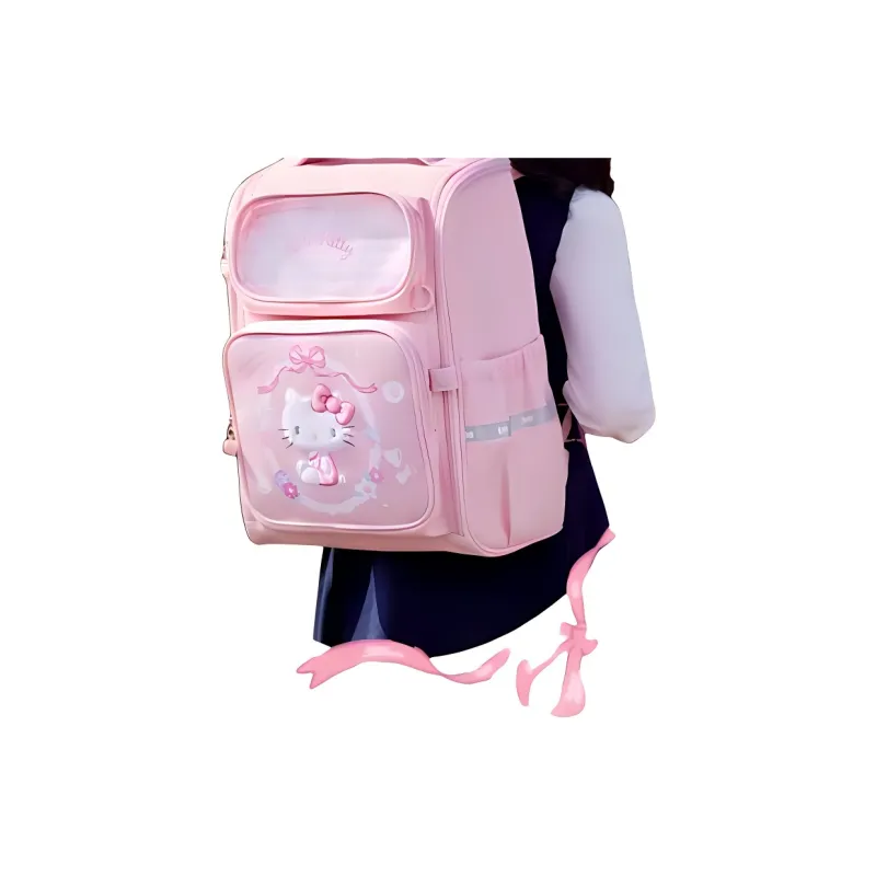 Sanrio Polyester Backpack Pink/Purple-1