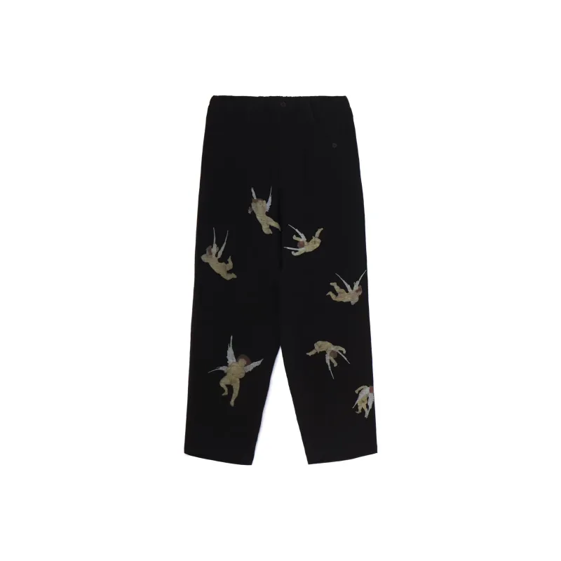 Yohji Yamamoto Angel print Trousers-0
