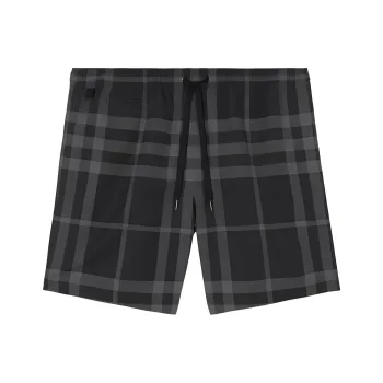 Burberry Swimming Shorts Men Medium Gray