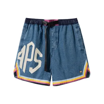 AlphaStyle Denim Shorts Unisex