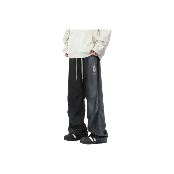 MEXICAN Casual Pants Unisex Dark Gray