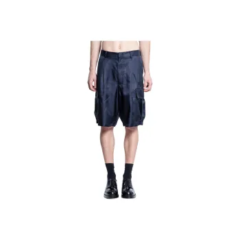 PRADA Cargo Shorts Men's Marine Blue