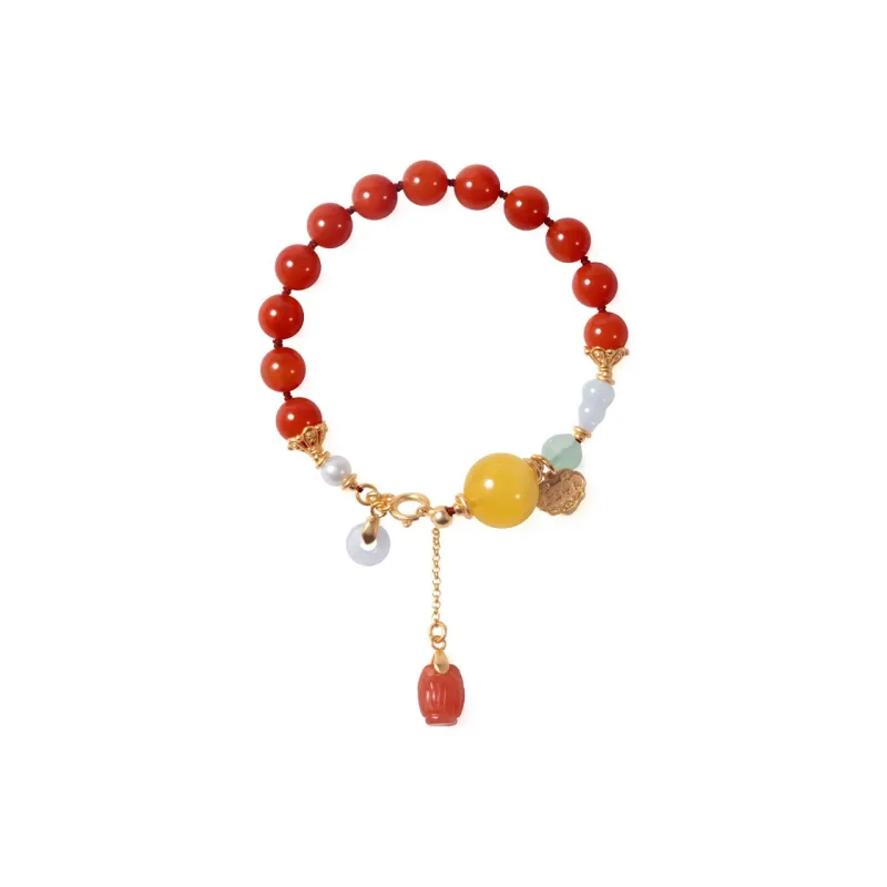 Atsuyama Southern Red Agate Bracelets Unisex-4