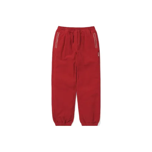 Thisisneverthat Casual Pants Unisex Red
