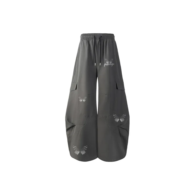 Qnxeey Casual Pants Unisex-1