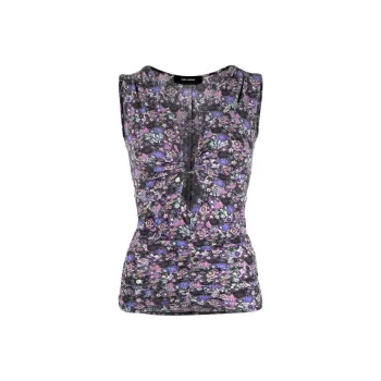 ISABEL MARANT Jillya Jersey V-Neck Top