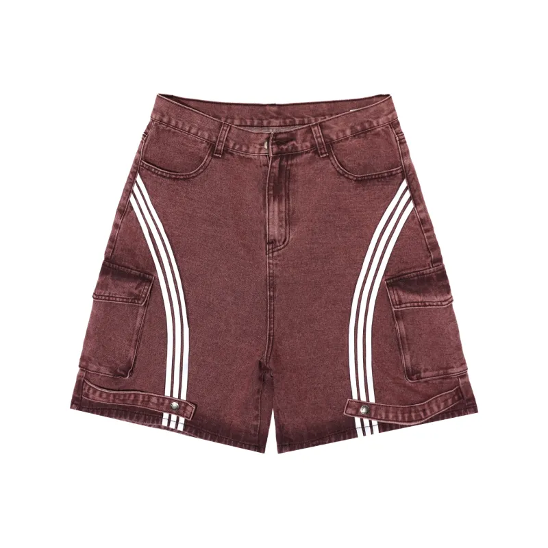 LOOKUN Denim Shorts Unisex-4
