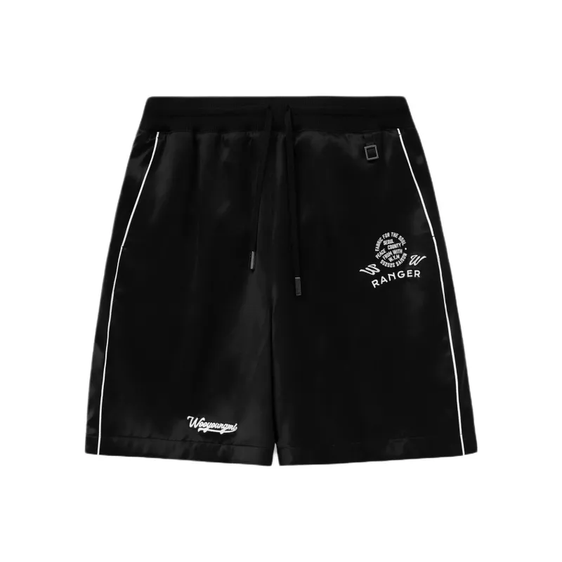 WOOYOUNGMI Casual Shorts Men's Black-0